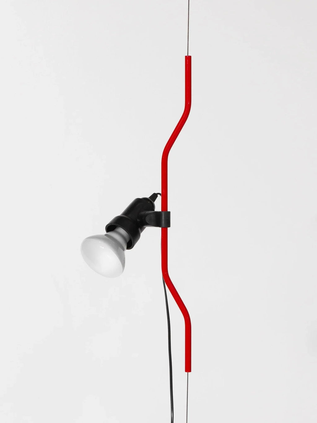 Pendant Lamp | Height-Adjustable Cable Slide & Dimmable | Nickel-Plated Tube Shade