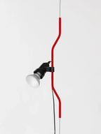 Pendant Lamp | Height-Adjustable Cable Slide & Dimmable | Nickel-Plated Tube Shade