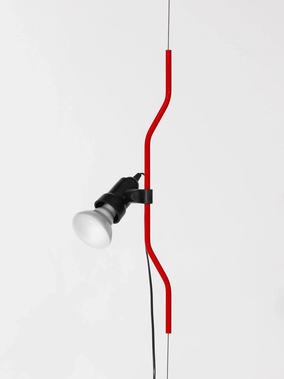 Pendant Lamp | Height-Adjustable Cable Slide & Dimmable | Nickel-Plated Tube Shade