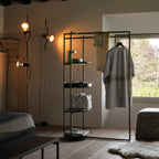 Pendant Lamp | Height-Adjustable Cable Slide & Dimmable | Nickel-Plated Tube Shade
