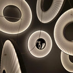 Pendant Lamp | Integrated LED & Fabric Shade | Damp-Rated