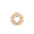 Pendant Lamp | Integrated LED & Fabric Shade | Damp-Rated