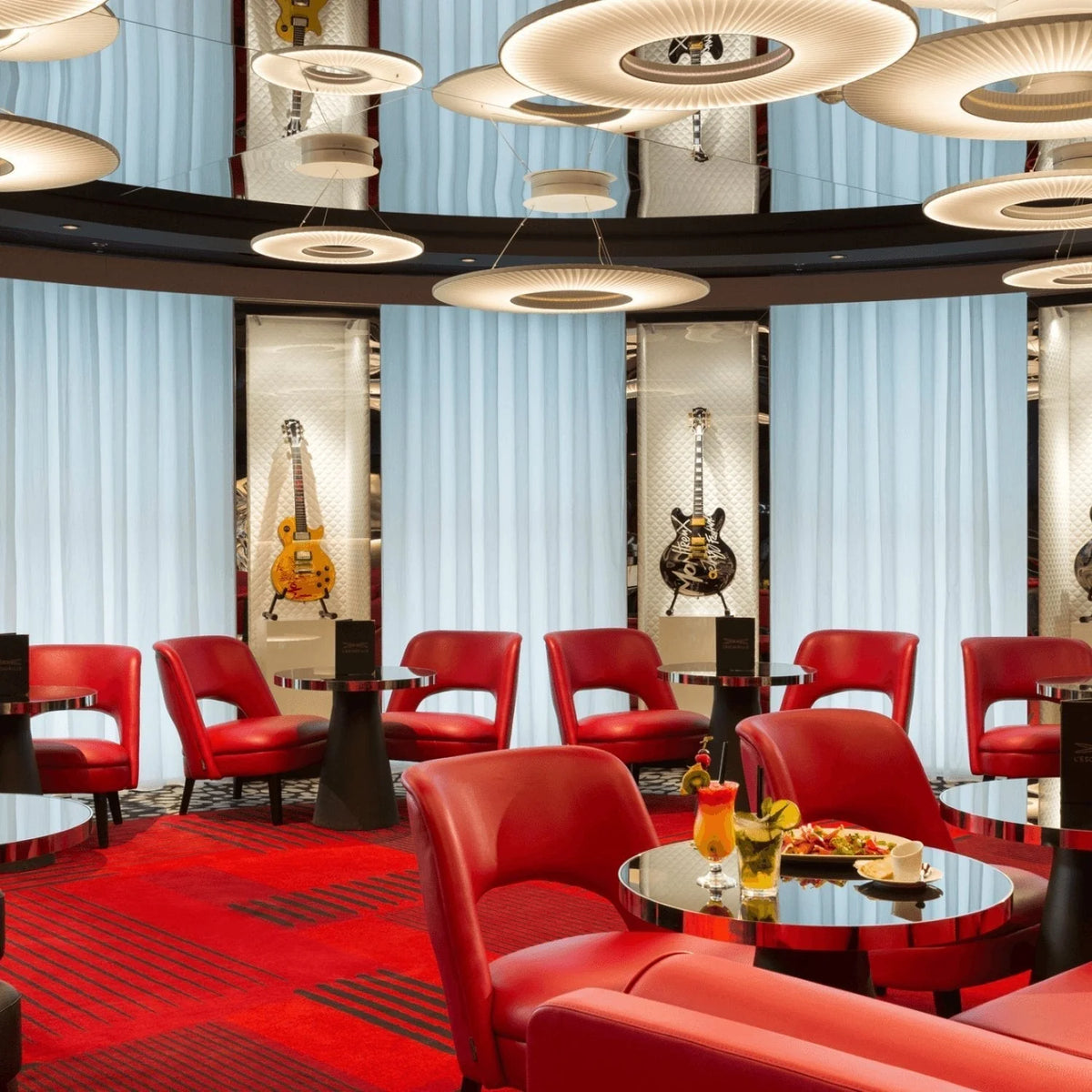 Pendant Lamp | Integrated LED & Fabric Shade | Damp-Rated