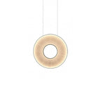 Pendant Lamp | Integrated LED & Fabric Shade | Damp-Rated
