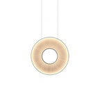 Pendant Lamp | Integrated LED & Fabric Shade | Damp-Rated