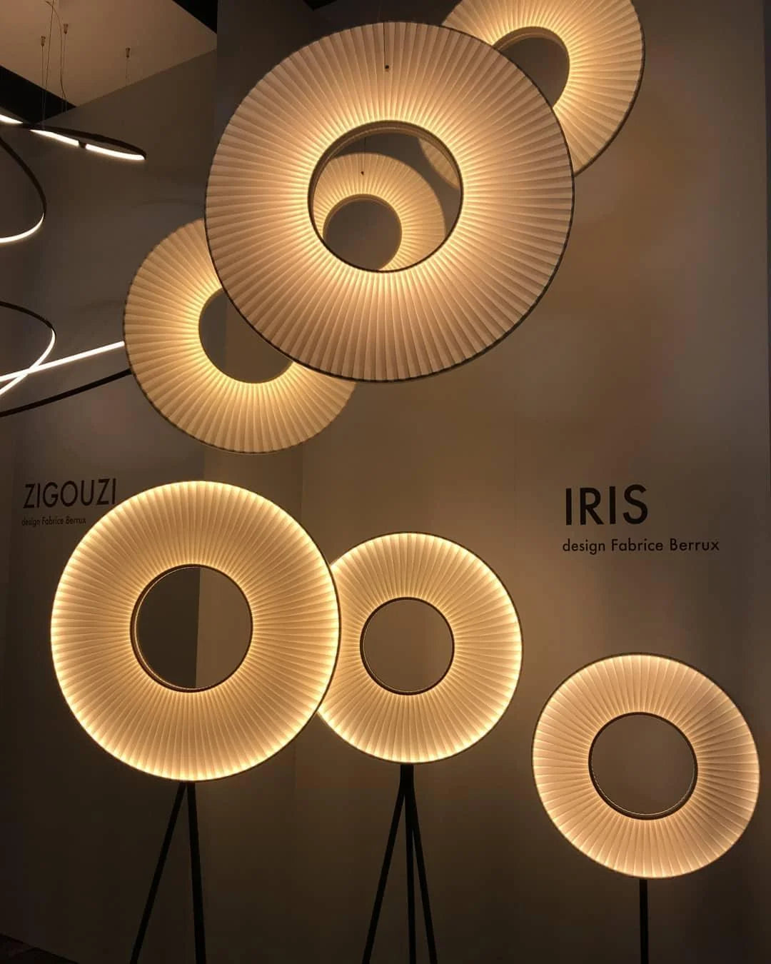 Pendant Lamp | Integrated LED & Fabric Shade | Damp-Rated