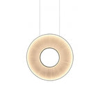 Pendant Lamp | Integrated LED & Fabric Shade | Damp-Rated