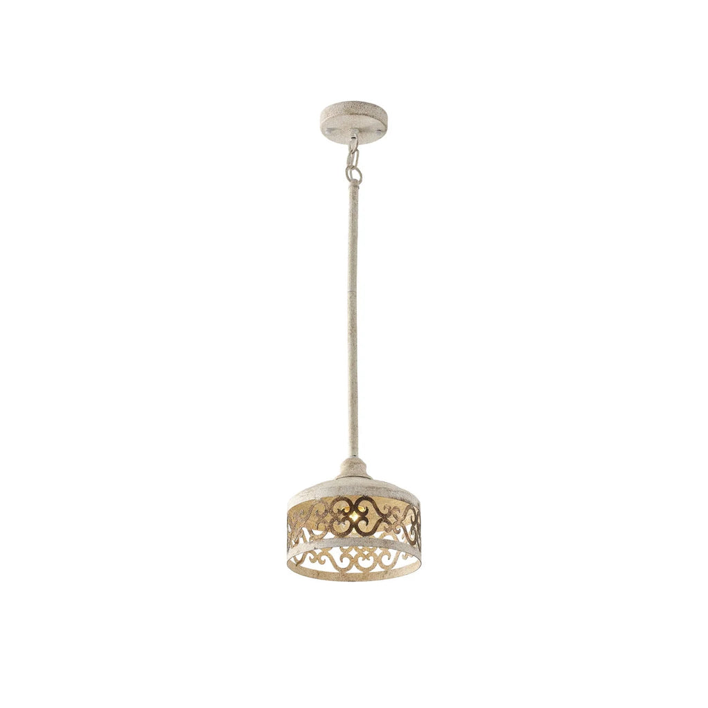 Pendant Lamp | Iron Body & Antique Finish | 22 cm Diameter