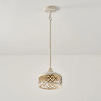 Pendant Lamp | Iron Body & Antique Finish | 22 cm Diameter