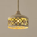 Pendant Lamp | Iron Body & Antique Finish | 22 cm Diameter