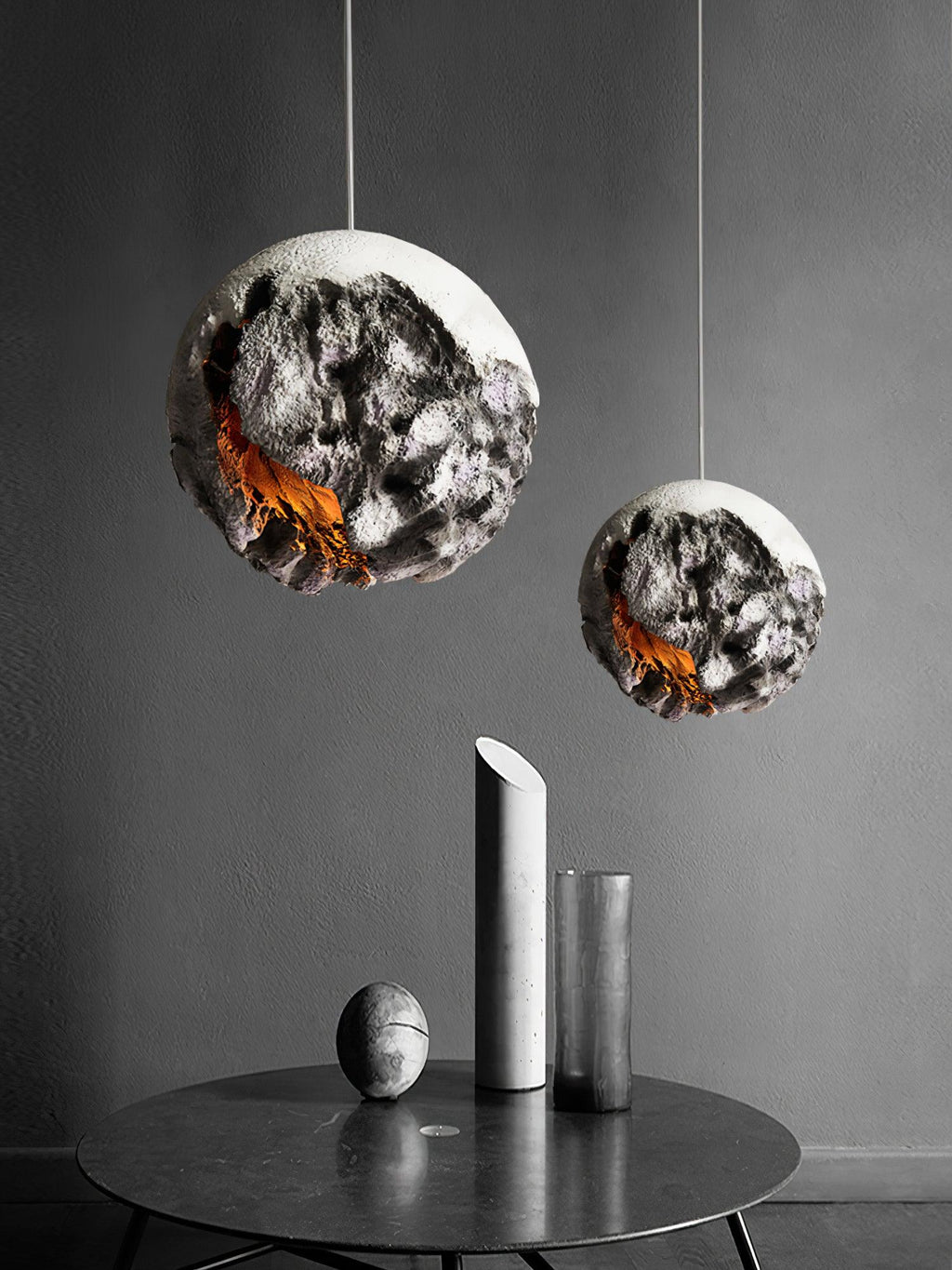 Pendant Lamp | Irregular Planet Sculptural Design | Ø30/40/60 cm
