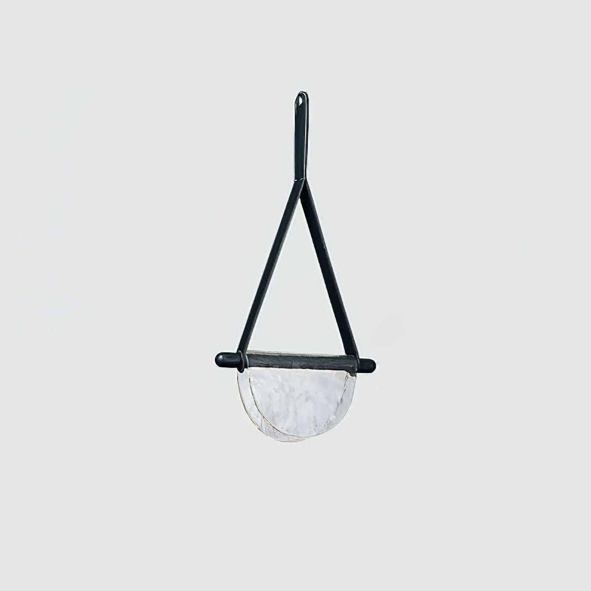 Pendant Lamp | Leather & Wood Body & Integrated LED