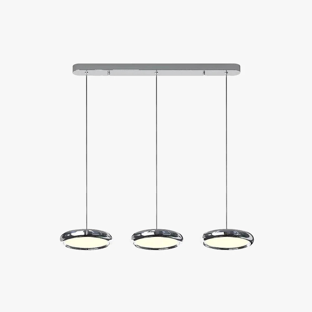 Pendant Lamp | Metal & Acrylic Multi-Head LED Built-In