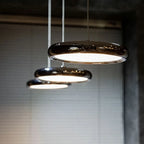 Pendant Lamp | Metal & Acrylic Multi-Head LED Built-In