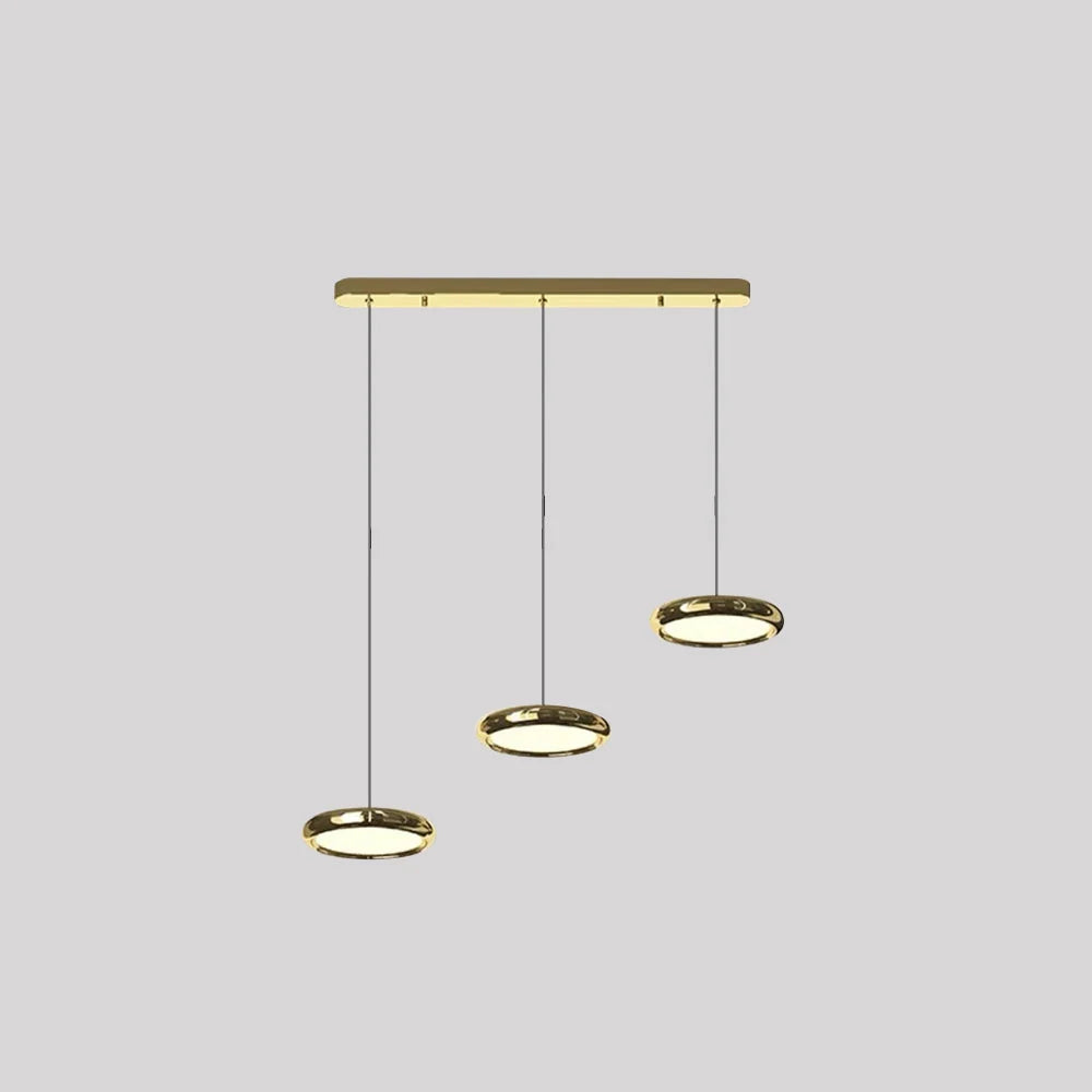 Pendant Lamp | Metal & Acrylic Multi-Head LED Built-In