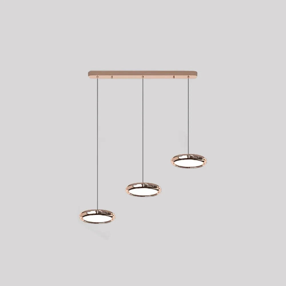 Pendant Lamp | Metal & Acrylic Multi-Head LED Built-In