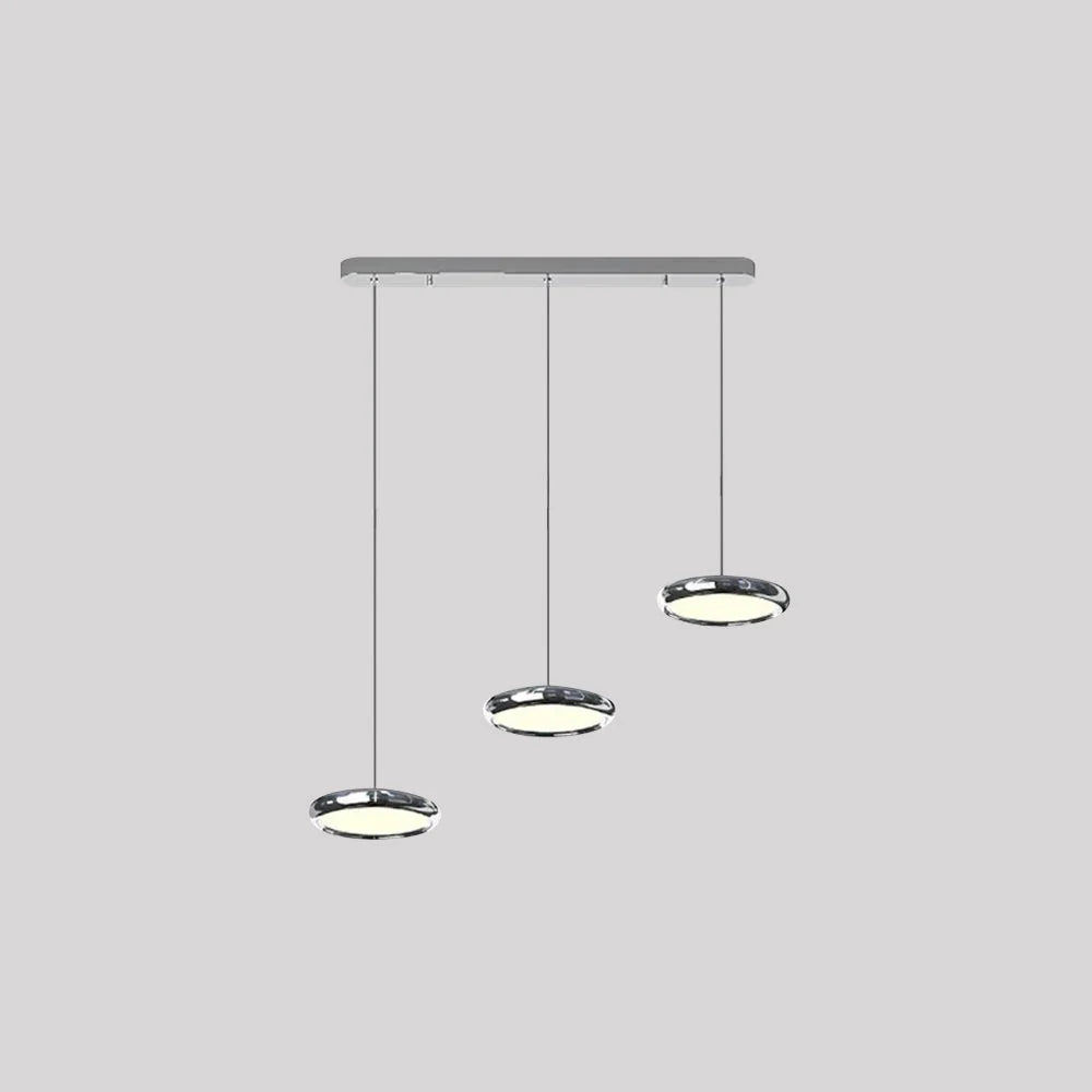 Pendant Lamp | Metal & Acrylic Multi-Head LED Built-In