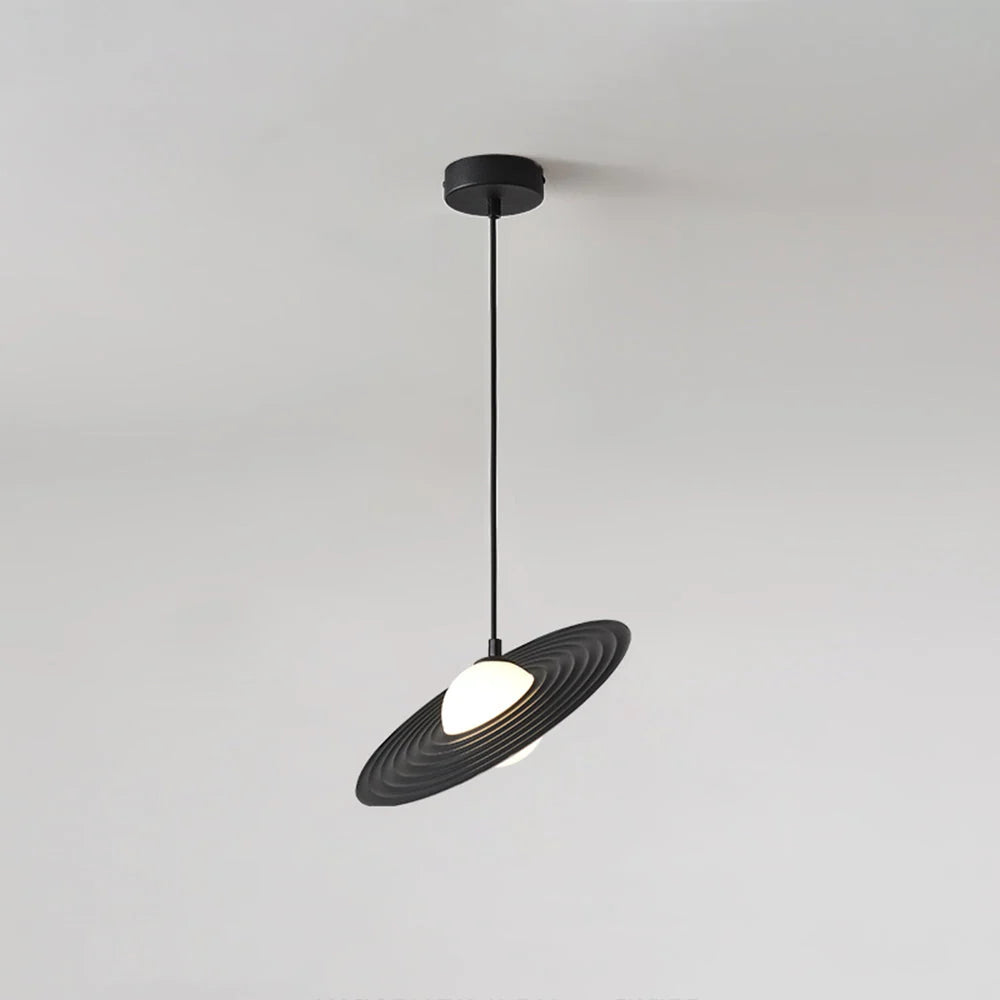 Pendant Lamp | Metal & Acrylic Two-Color LED Included | Adjustable Cord