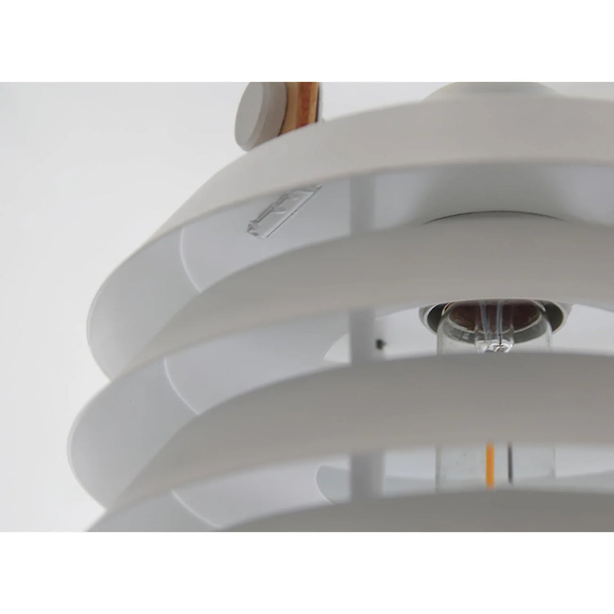Pendant Lamp | Minimalist Lantern Metal Body & Wood Finish | ∅ 20.5 cm