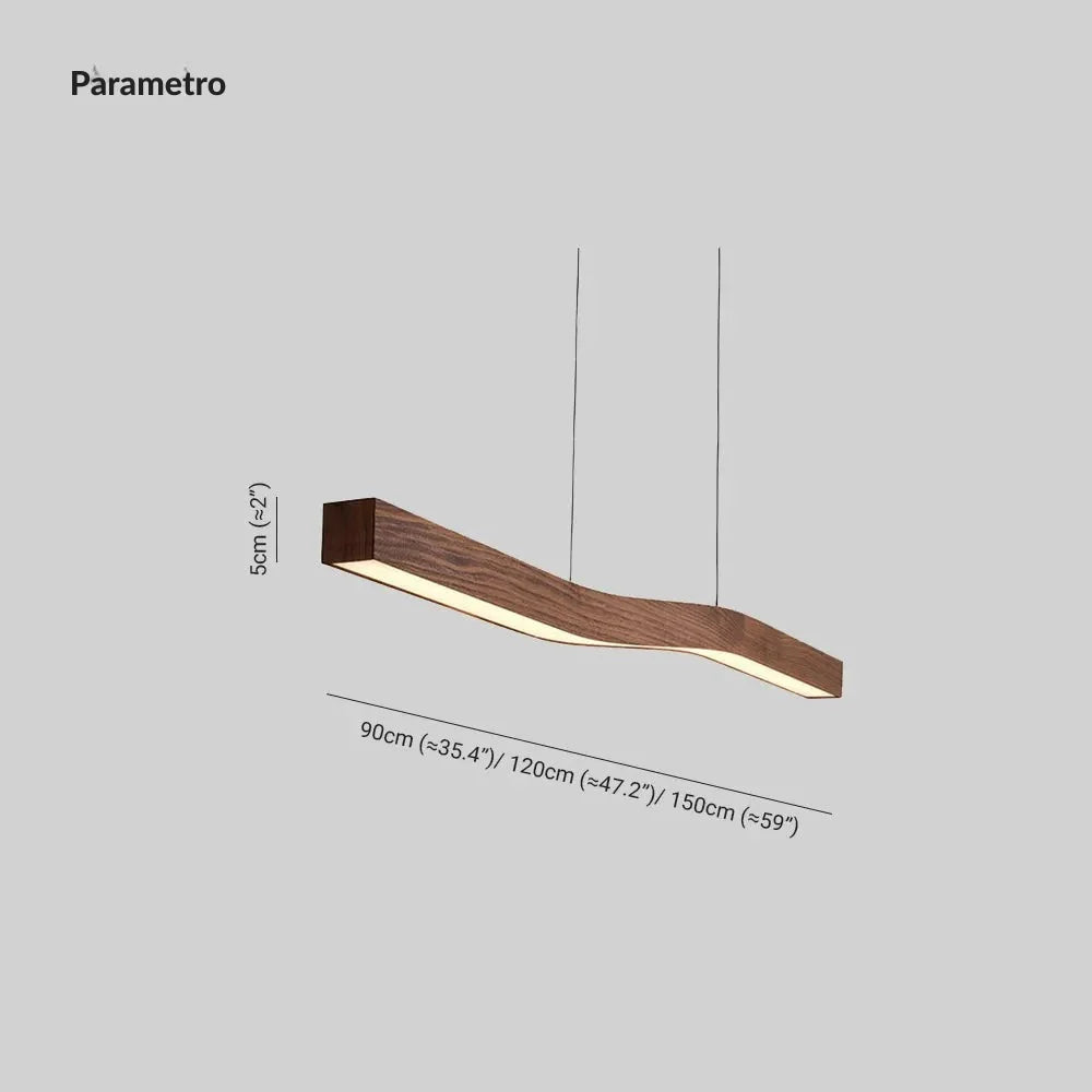 Pendant Lamp | Nordic Dimmable Linear LED