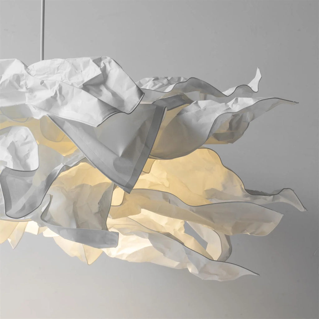 Pendant Lamp | Origami Paper Shade & Metal Frame | 3 Sizes