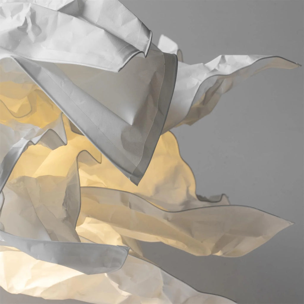 Pendant Lamp | Origami Paper Shade & Metal Frame | 3 Sizes