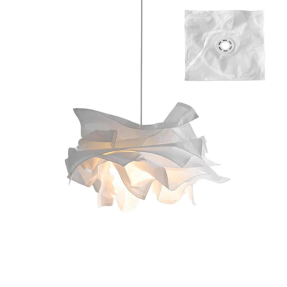 Pendant Lamp | Origami Paper Shade & Metal Frame | 3 Sizes