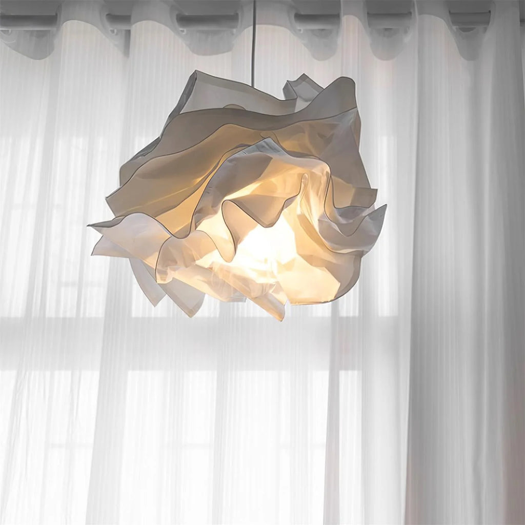 Pendant Lamp | Origami Paper Shade & Metal Frame | 3 Sizes