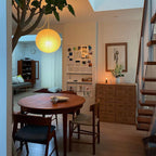 Pendant Lamp | Washi Paper Shade & Metal Fixture | Adjustable Cord