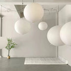 Pendant Lamp | Washi Paper Shade & Metal Fixture | Adjustable Cord