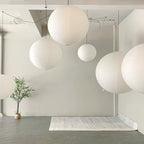 Pendant Lamp | Washi Paper Shade & Metal Fixture | Adjustable Cord