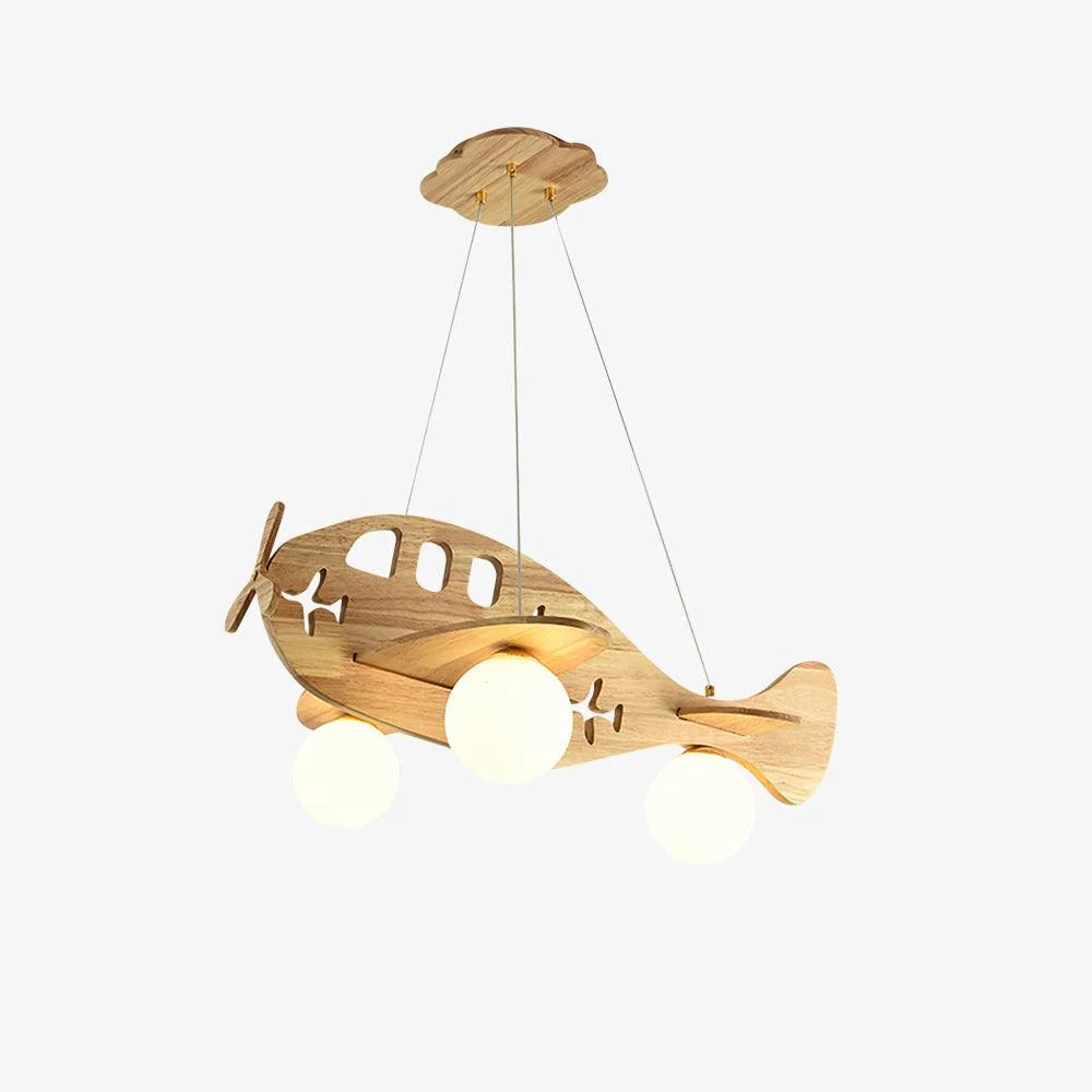 Pendant Lamp | Wood & White Glass G9-Compatible | Adjustable Suspension Cable