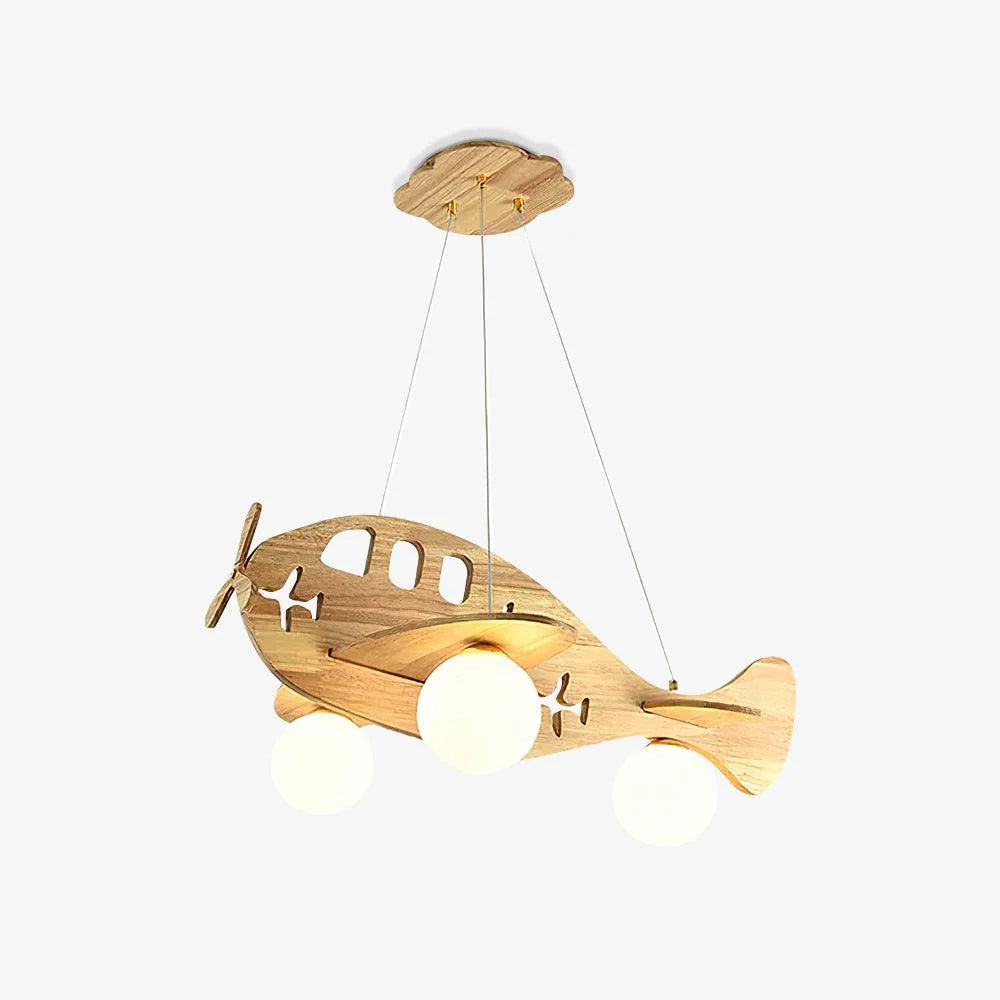 Pendant Lamp | Wood & White Glass G9-Compatible | Adjustable Suspension Cable