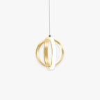 Pendant Light | Aluminum Fixture & Silica Gel Shade | Adjustable Cord