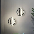 Pendant Light | Aluminum Fixture & Silica Gel Shade | Adjustable Cord