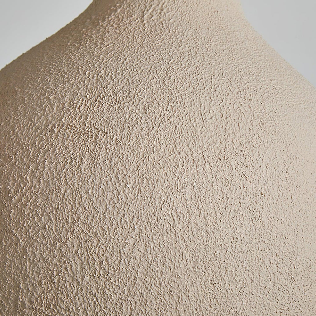 Pendant Light | Beige Shade, Metal Frame & Adjustable Suspension
