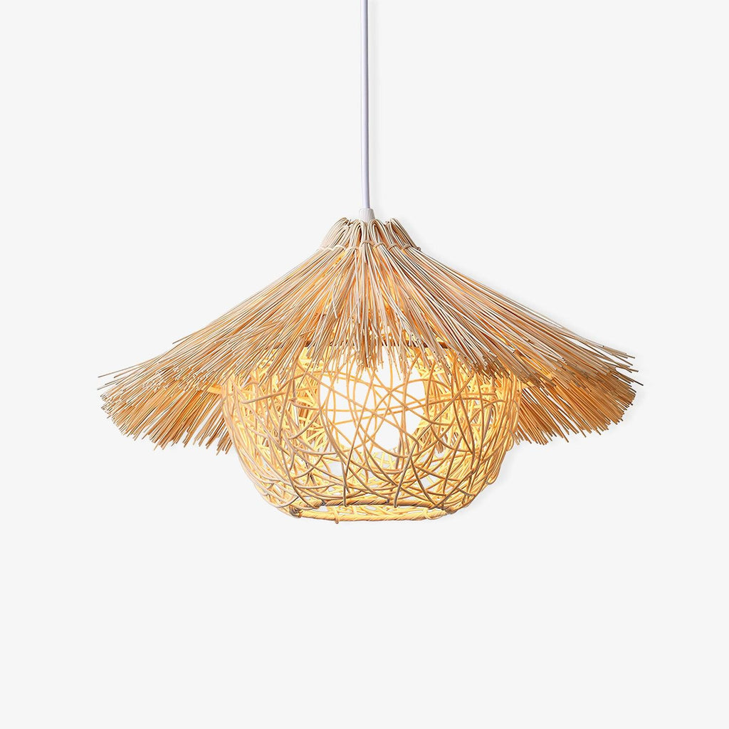 Pendant Light | Boho Rattan & Iron | Ø 40/50/60 cm