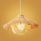 Pendant Light | Boho Rattan & Iron | Ø 40/50/60 cm