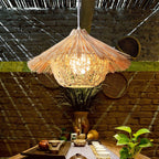 Pendant Light | Boho Rattan & Iron | Ø 40/50/60 cm