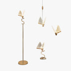 Pendant Light | Butterfly Metal & Acrylic LED Included