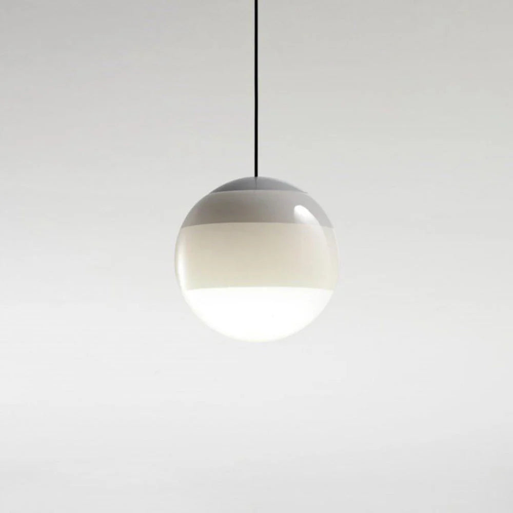 Pendant Light | Colorful Glass Shade & Metal Fixture