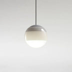 Pendant Light | Colorful Glass Shade & Metal Fixture