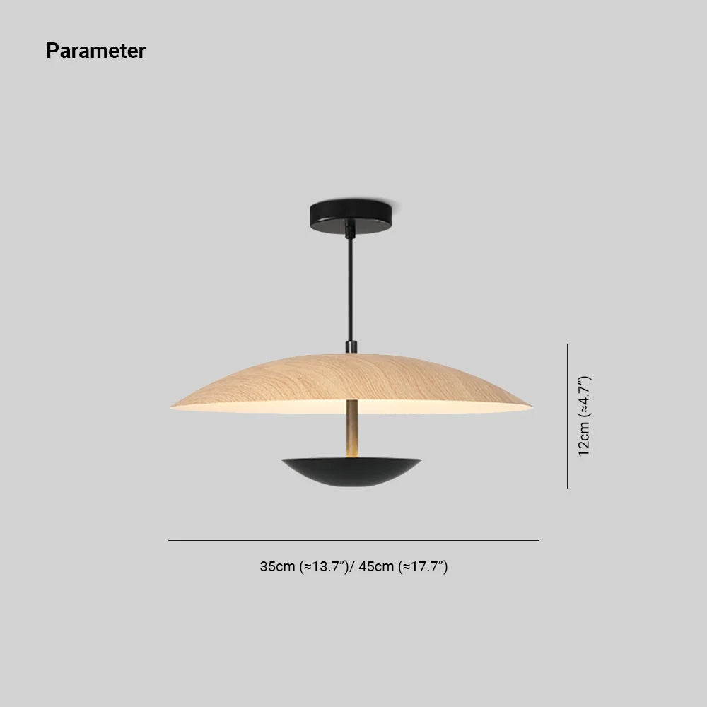 Pendant Light | Cone Metal Shade & Warm LED | Adjustable Cord