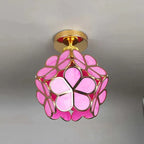 Pendant Light | Floral Petal Design & Warm Glow | 30 cm Diameter