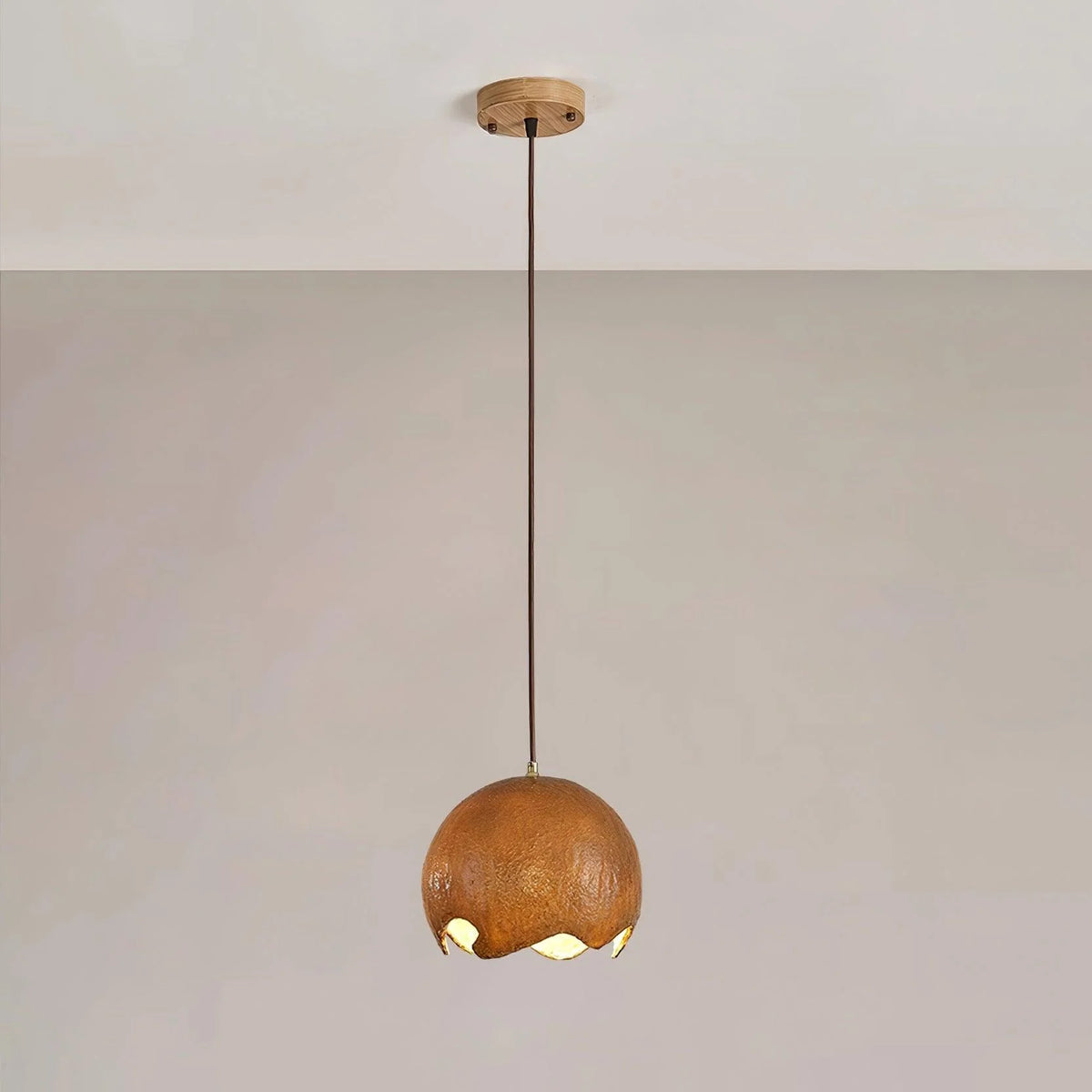 Pendant Light | Geometric Resin Shade & Metal Frame | Diameter 20/30/40 cm