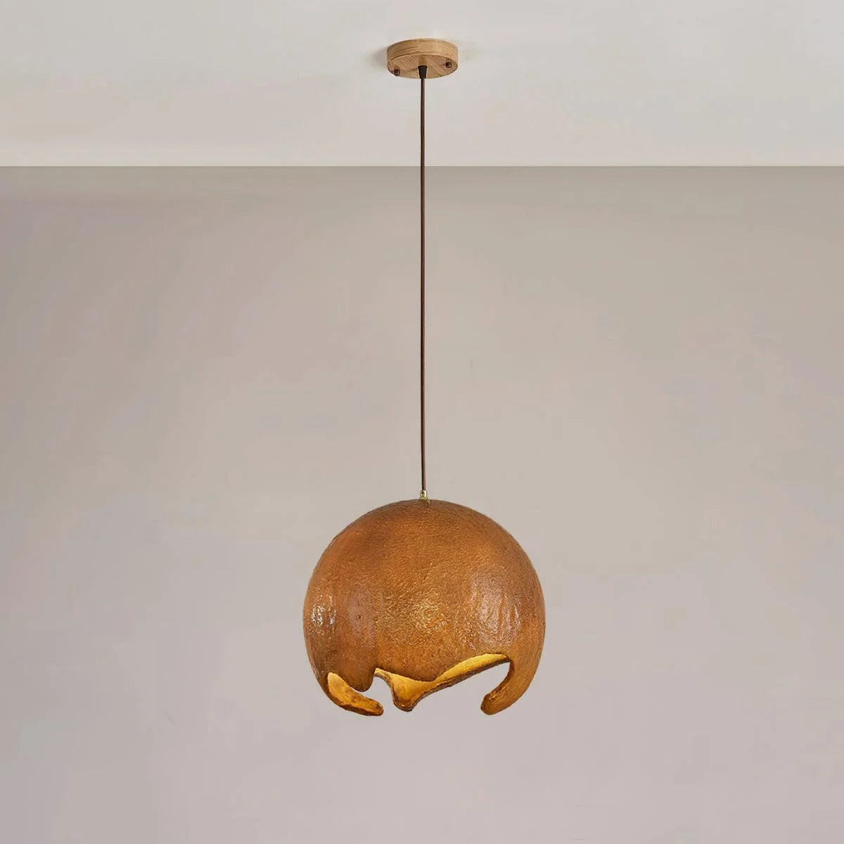 Pendant Light | Geometric Resin Shade & Metal Frame | Diameter 20/30/40 cm