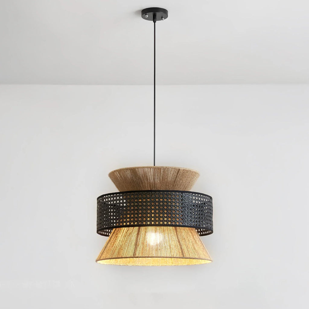 Pendant Light | Handwoven Rattan & Bamboo | Multiple Sizes