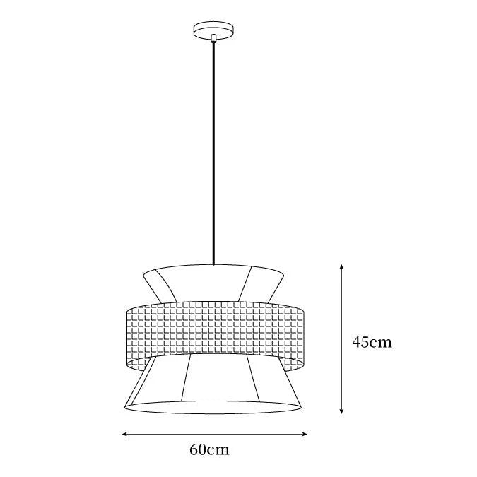 Pendant Light | Handwoven Rattan & Bamboo | Multiple Sizes