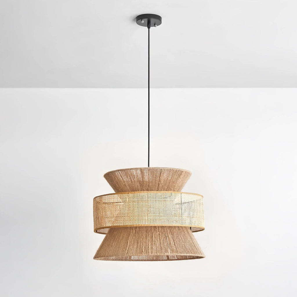 Pendant Light | Handwoven Rattan & Bamboo | Multiple Sizes