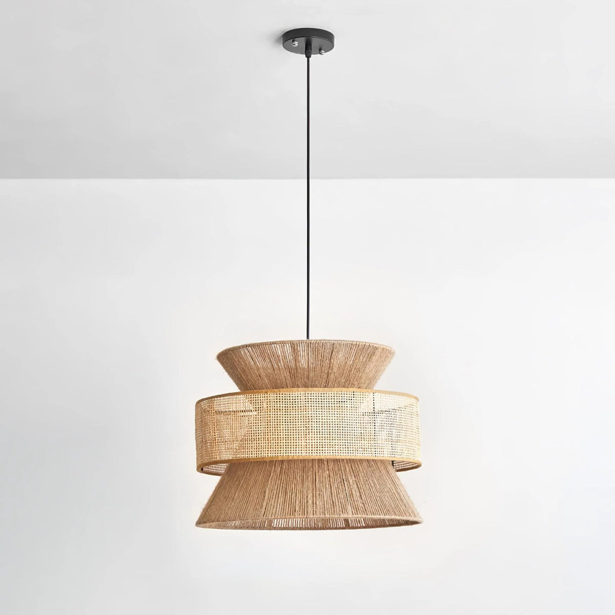 Pendant Light | Handwoven Rattan & Bamboo | Multiple Sizes